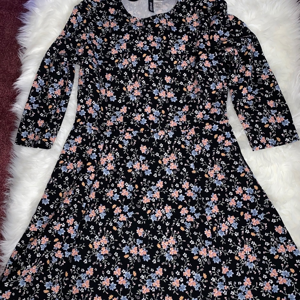 Floral skater dress